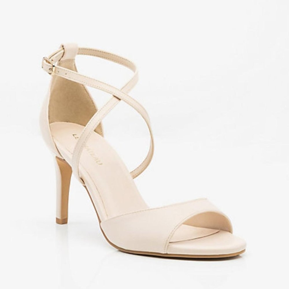 Le Chateau 'Criss-Cross Sandal' (3" Heel)